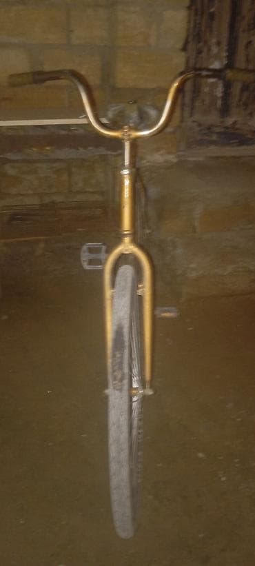 yeni velosiped: Klassik şəhər velosipedi - Rəng: qızılı/sarı tonlarda - Çərçivə: düz — 5