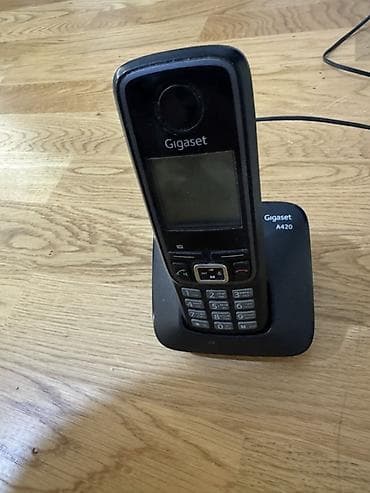 gigaset: Gigaset A420 simsiz ev telefonu Xüsusiyyətlər: - DECT/GAP simsiz boru — 2