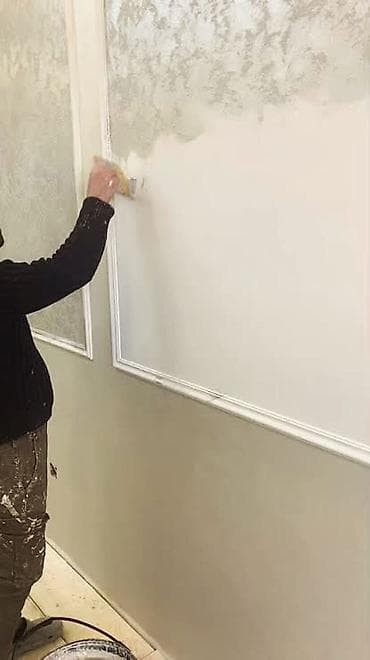 Услуги мастеров по дверям: Dekorativ boya və daxili bəzək xidməti - Divar və tavanların — 2