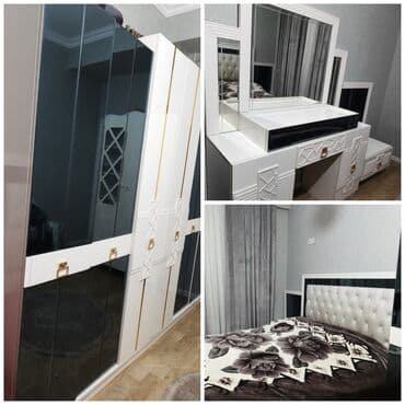 taxt çarpayı: 🌙 *Nure* *YATAQ dəsti* 💰 *Qiymət:* *1650 azn* • 1 ədəd taxt (2m x — 1