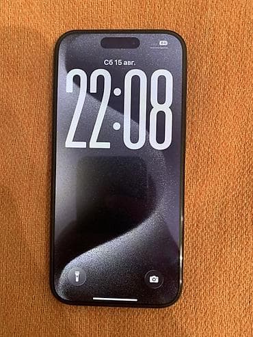 apple m1: IPhone 15 Pro, 128 GB — 1