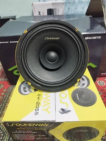 Soundway SW-2055 – 6.5 düym (165 mm) yüksək güclü midrange dinamik