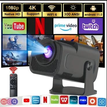 TV tünerlər və resiverlər: Yeni Portativ Proyektor Ödənişli çatdırılma — 1