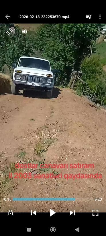 Aksesuarlar və tüninq: Avtomobil: Lada Niva (VAZ 2121) İl: 2003 sənədləri qaydasında” — 1