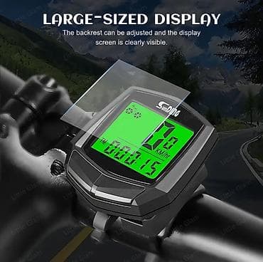 SunDING Velosiped Kompüteri – simli sürət və məsafə ölçən — 8
