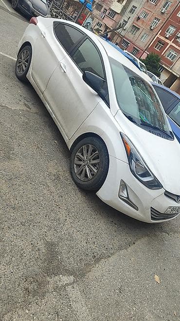 şuşa ramana: Hyundai Elantra sedan (ağ rəng.2015 .Arxa Qabaq buferleri satılır Bez — 1
