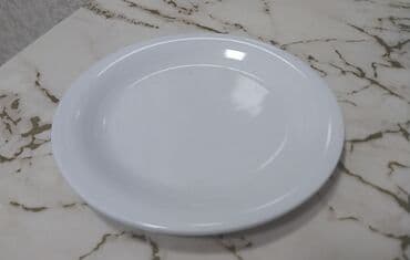 Kəsici disklər: Nahar dəsti, rəng - Ağ, Şüşə — 2