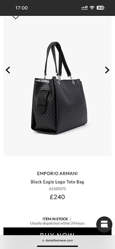 qol sati: Emporio Armani çanta magazadaxili karqo ve chatdirilma ile birge 500 — 3
