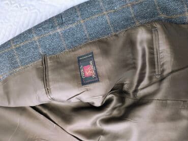 kişi ucun klassik qara kostyum: Kişi üçün klasik blezer – CONCRETE by ZEROLLE - Parça: İtaliya — 3