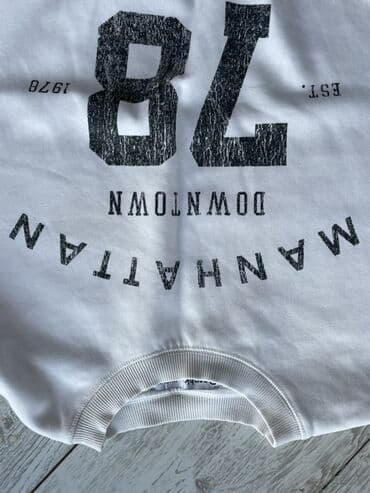 Hicab: Svitşot, Bershka, rəng - Ağ — 3