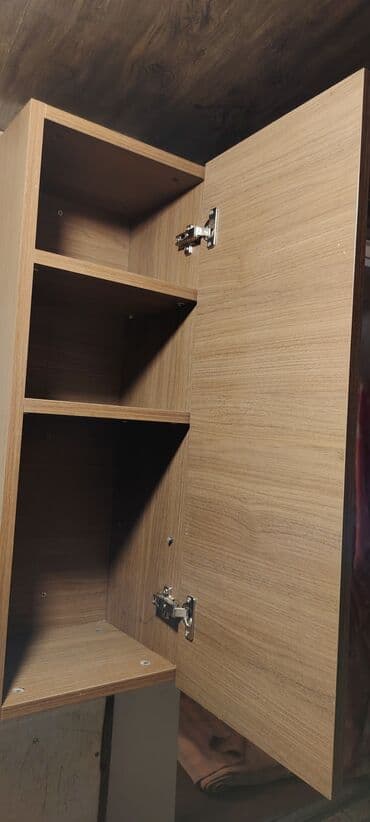 hamam ucun dolab: Açılan, 1 qapı Düz dolab, Stenka — 2