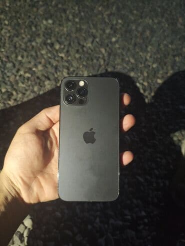 kalonka səs: IPhone 12 Pro, 128 GB, Qara, Qırıq — 7