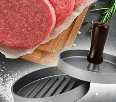 Süfrə ləvazimatları: Burger press — 2