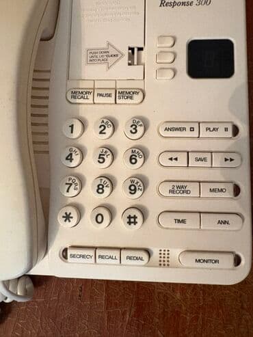 3 simli telefon: Stasionar telefon Simli, Yeni, Ödənişli çatdırılma, Rayonlara çatdırılma, Ünvandan götürmə — 8