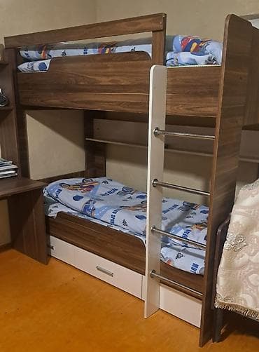 kiraye stol stullar: İkimertebeli carpayi satilir 230azn. Unvan Hovsan Nigaz — 1