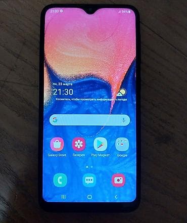 samsung a10 telefon: Samsung Galaxy A10, 32 GB, rəng - Mavi, İki sim kartlı — 9