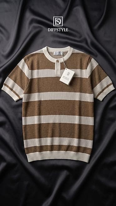 Brunello Cucinelli kişi trikotaj köynəyi – Diffstyle - Model
