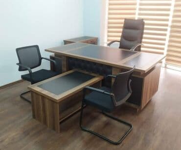 sederek ofis kresloları: Mebel dəsti – rəhbər kabineti.kreslodaxil deyil - Tərkib: geniş — 1