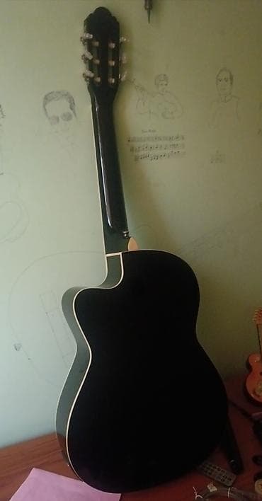 Gitar+Capo+Şunur+çanta Klassik/elektro-akustik gitara – Clariss