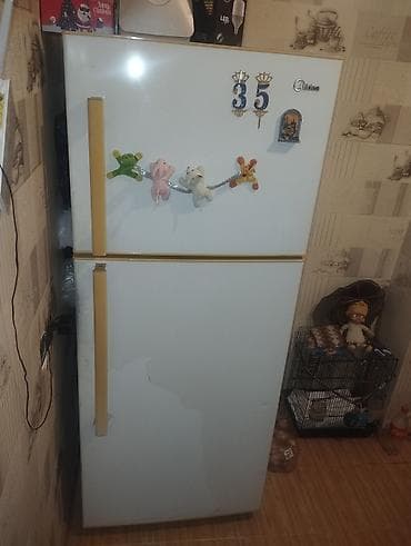 Elektronika: Midea iki qapılı soyuducu - Üst qapı – dondurucu bölmə, alt qapı – — 2