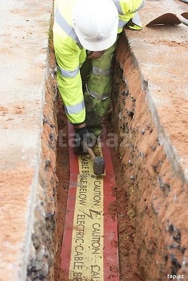 tamet daşlar: Yeraltı Yüksək Gərginlikli Kabel Xətlərinin İşarələnməsi üçün Daşlar — 8