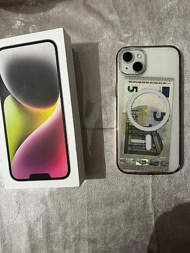 samsung galaxy a51 ekran: IPhone 14, Ağ, Simsiz şarj — 1