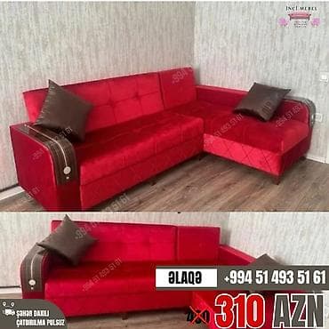 mebleri: Künc divan, Yeni, Açılan, Bazalı, Parça, Şəhərdaxili pulsuz çatdırılma — 1