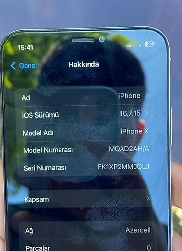 hp pavilion x360: IPhone X, 64 GB, Gümüşü, Face ID — 6