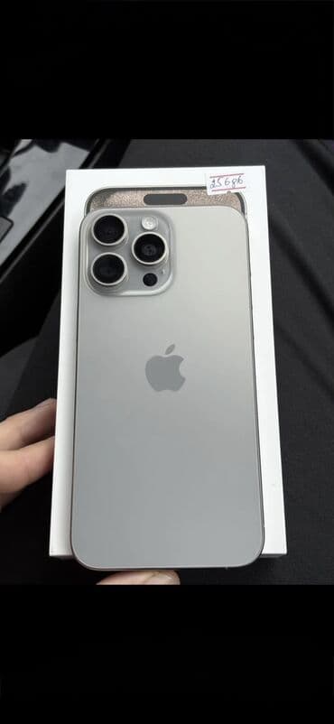 IPhone 15 Pro Max, 256 GB, Natural Titanium, Face ID