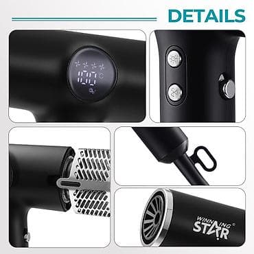 Краны водонагреватели: Воздушный фен Winning star, Новый, Бесплатная доставка — 3