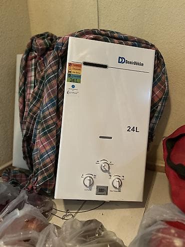 Su qızdırıcı kranlar: Pitiminutka Demir dokum, 24 l/dəq, İşlənmiş, Ünvandan götürmə — 6