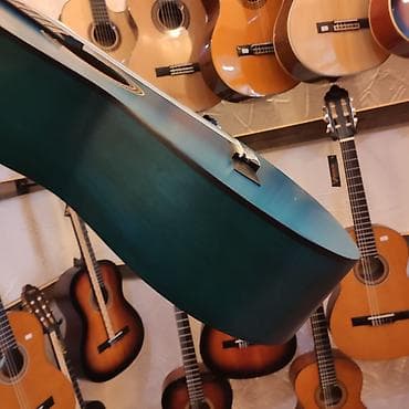 gitara temiri: Klassik gitara Valencia VC204TBU Üst:Sitka Spruce Qol: Ebonized — 3