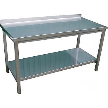 bağ stol: Paslanmayan poladdan hazırlanan peşəkar iş masası - Material: AISI — 1