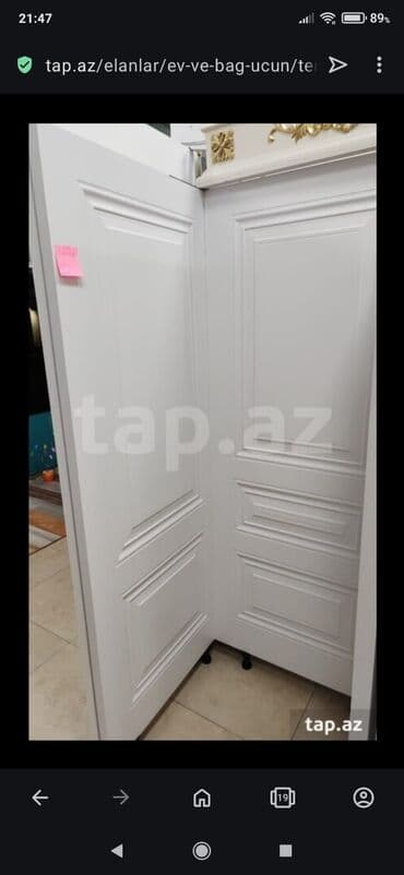 двери для дома: Новый Межкомнатная дверь 90х205 см C замком и рамой, C гарантией, Платная установка, Бесплатная доставка, Платная доставка, Доставка в районы — 9