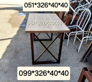 bar stul: Bar masası, Yeni, Açılmayan, Laminat, Dördbucaq masa — 2