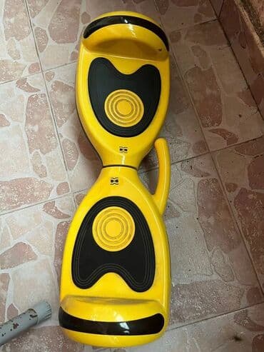 hoverboard qiyməti: Elektrik balans skuter (hoverboard) - Rəng: sarı-qara - Korpus — 2