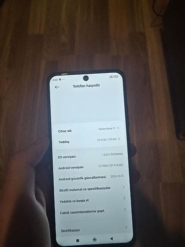 Redmi Note 11, 128 GB, rəng - Qara — 3