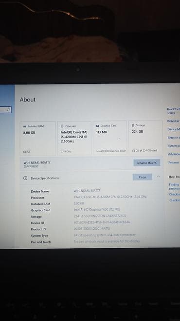 en ucuz macbook pro retina: Lenovo ThinkPad, 15.6 ", Intel Core i5, 256 GB — 3
