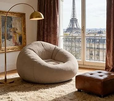 kreslo puff: Məhsul: Şişmə lounge kreslo (bean bag üslubunda) istifadə olunmayıb — 3