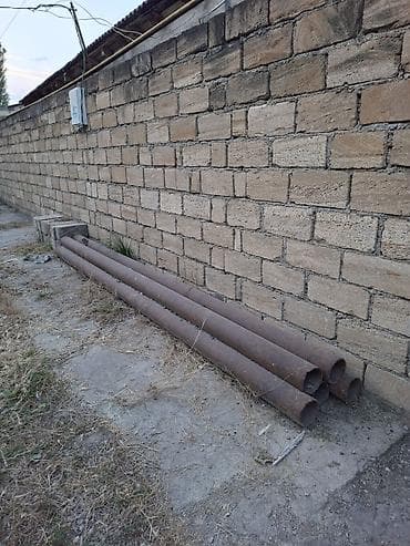 Su boruları: Su borusu, Qofrasız, Dəmir, 150 mm, İşlənmiş — 2