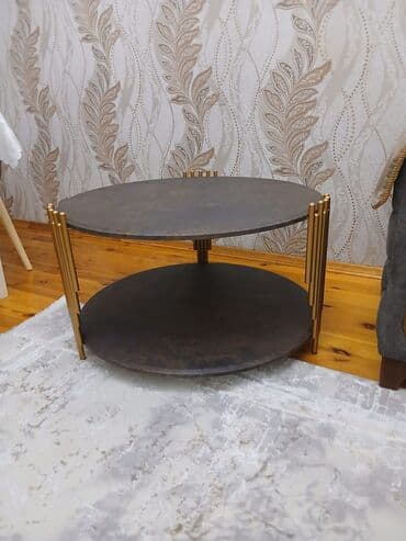 маникюрный стол: Круглый стол, Нераскладной, Без колесиков — 4