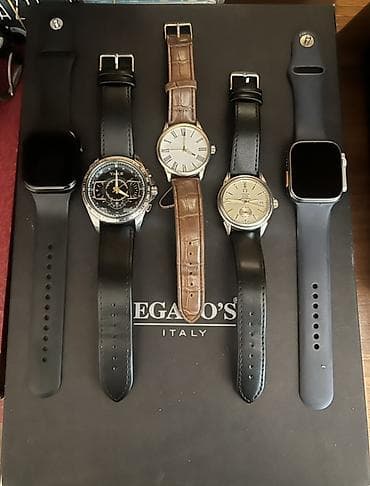 Kişi saatları dəsti - 5 ədəd müxtəlif üslubda qol saatı - 2 ədəd