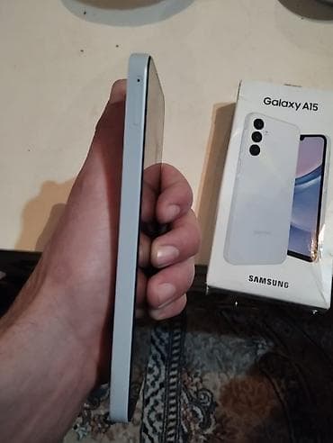 Mətbəx texnikası: Samsung Galaxy A15, 128 GB, rəng - Ağ, Barmaq izi — 4