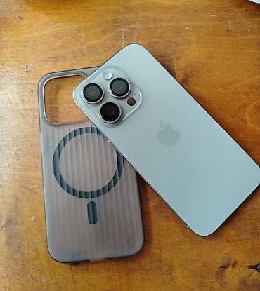 scan: IPhone 15 Pro, 1 TB, Natural Titanium, Face ID — 1