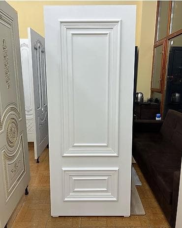 ag qapilar: Yeni Otaq qapısı Zamok ilə, Zəmanətli, Ödənişli quraşdırma, Pulsuz çatdırılma — 2