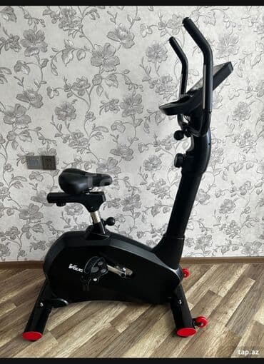 qaçış aleti teze kireditle: Velotrenajor – şaquli tip Xüsusiyyətlər: - Kompakt və möhkəm — 1