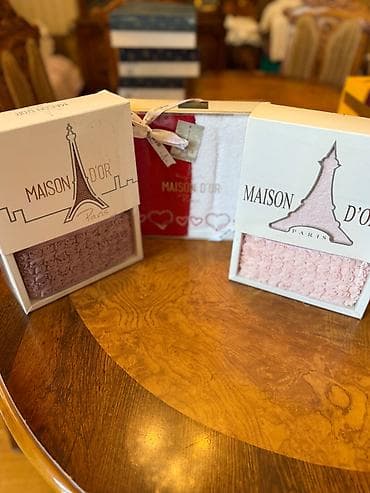 dəsmal: Müxtəlif növ dəsmallar – Maison D’or Paris kolleksiyası - Brend — 5