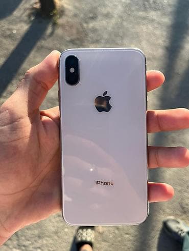 iphone mini 15: IPhone X, 64 GB, Ağ — 3