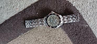 Zərgərlik əşyaları: İşlənmiş, Qol saatı, Omega, rəng - Gümüşü — 1