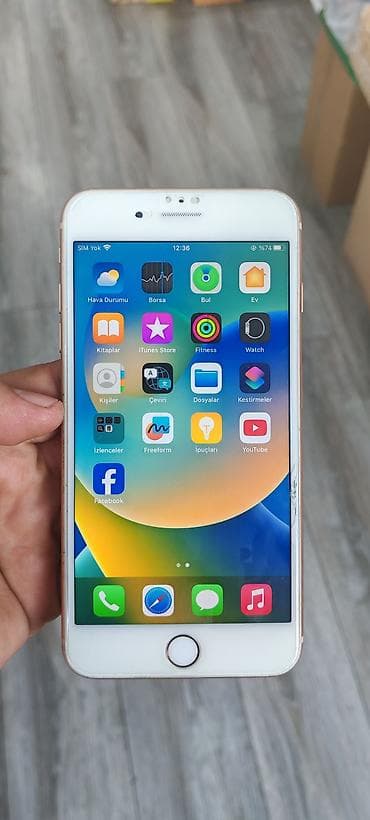 IPhone 8 Plus, Qızılı, Barmaq izi